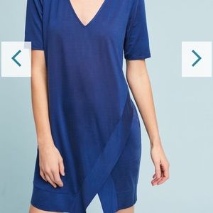 Green Plunge Tunic Petite Dress by Dolan